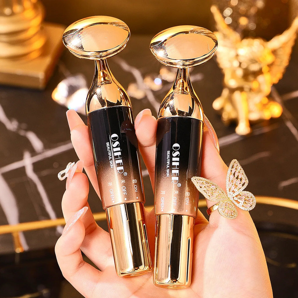 3 IN 1 Electric Facial Beauty Devices Face Lifting Anti Wrinkle Facial Eye Massage with Face Cream Introducer Skin Rejuvenation