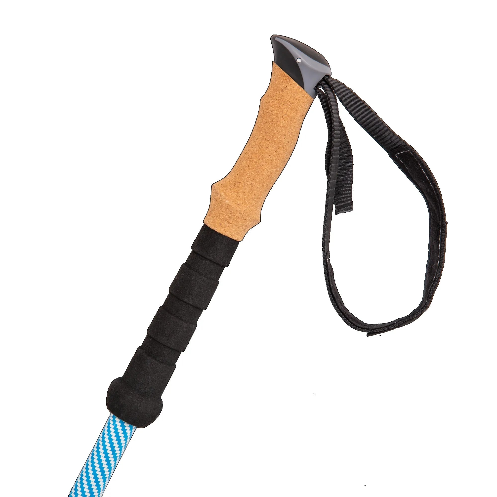 Lightweight Carbon Fiber Adjustable Quick Lock Trekking Poles with Cork Grip - 2 Pack