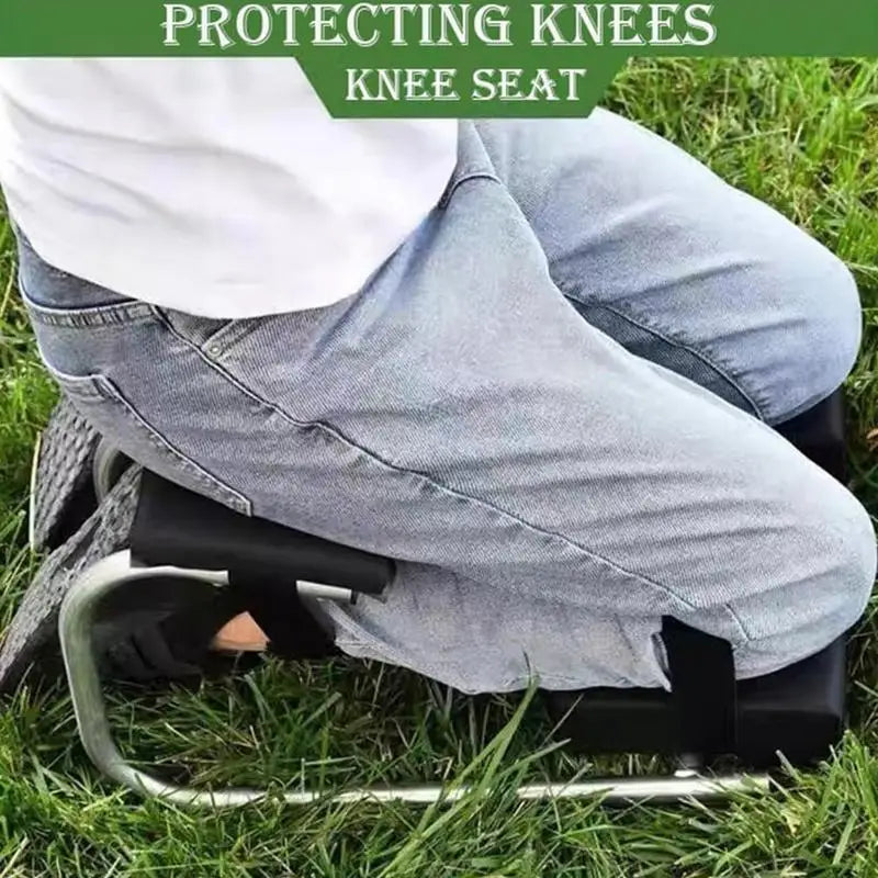 Portable Kneeling Stool Portable Garden Kneeler Seat Protecting Knees Foam Knee Pad Mat Cushion Labor-Saving Tools for Farm Work