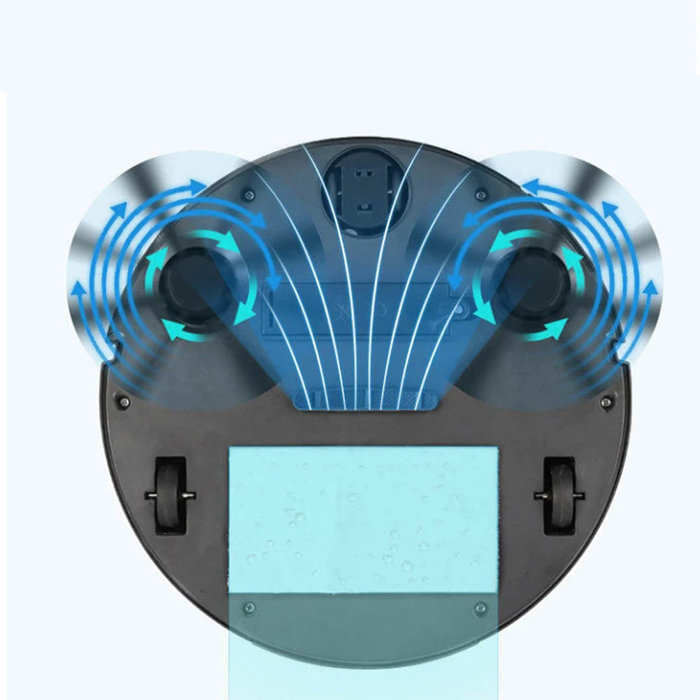 Intelligent Sweeping Robot 1200mAh Smart Vacuum Cleaner Low Noise Labor Saving Rechargeable Home Cleaning Appliances