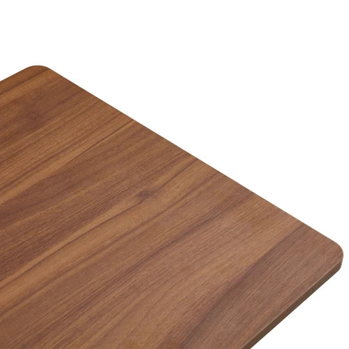 45''Coffee Table, Minimalist Walnut Wooden Center Table,Modern Rectangle Living Room Table, Farmhouse Wood Cocktail Coffee Table