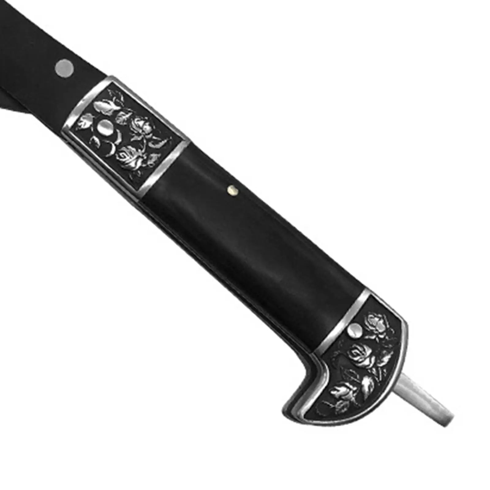 Gardening Foldable Grass Hand Sickle Wooden Handle Garden Tool Weed Remover for Farming Cutting Compact Durable Multifunctional