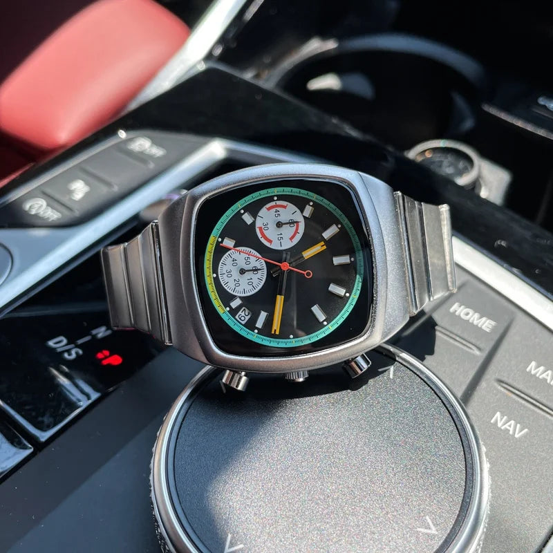 Square female field large dial high-end watch ladies brand authentic 2025 new light luxury niche art women's watch