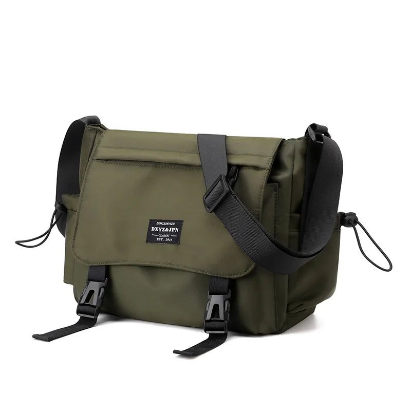 Men's Crossbody Bag Trendy Brand Workwear Style Trendy Single Shoulder Crossbody Bag Fashionable Mailman Bag for Men