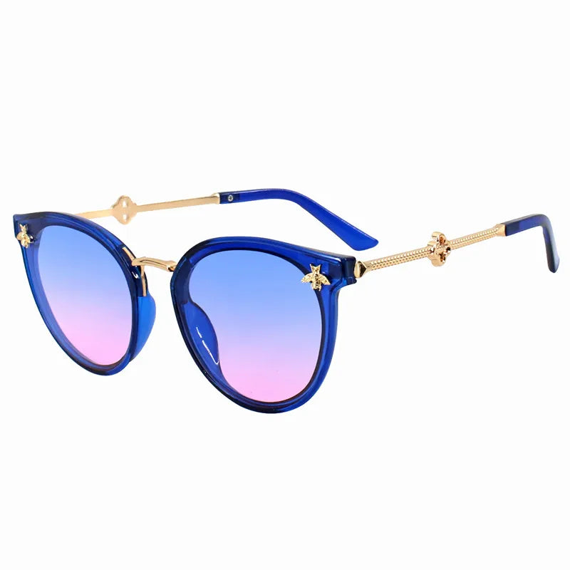Luxury Sunglasses Women Brand Design Fashion Vintage Cat Eye Sun Glasses For Ladies Classic Square Driving Shade Eyewear UV400