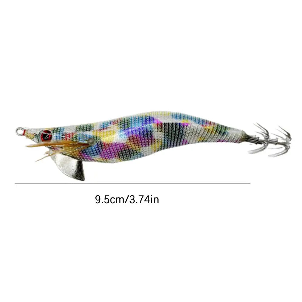 Glowing Squid Jigs Saltwater Shrimp Lures Fluorescent Artificial Fishing Baits Realistic Freshwater Fish Luring Tools supplies