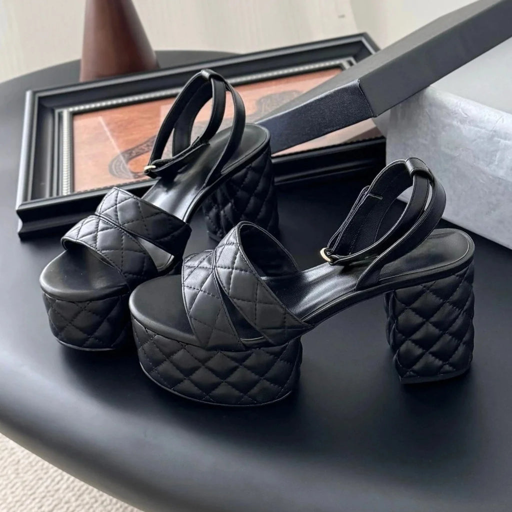 Concise Mules Shoes Genuine Leather Pointed-toe Flat Heel Gladiator Sandals Beach Shoes For Woman Exclusive Lazy Bota Feminina