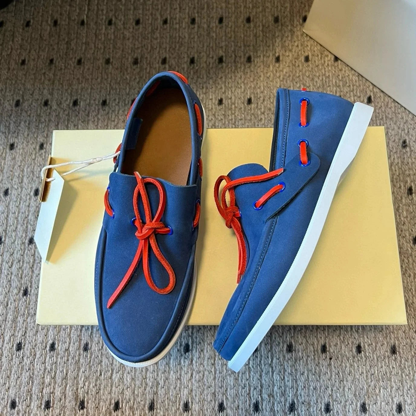 Top Quality Bow Loafers Shoes 2025 Spring New Retro Casual Suede Slip-On Shallow Flat Single-Layer Shoes Sapato Feminino