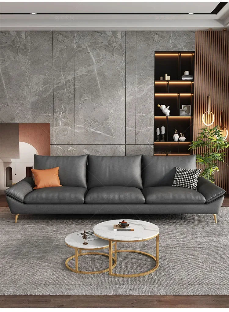 European Luxury Living Room Sofa Modern Cozy Family Technology Cloth Technology Cloth Divano Furniture Cheap Sofas In Offers