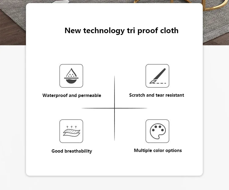 European Luxury Living Room Sofa Modern Cozy Family Technology Cloth Technology Cloth Divano Furniture Cheap Sofas In Offers