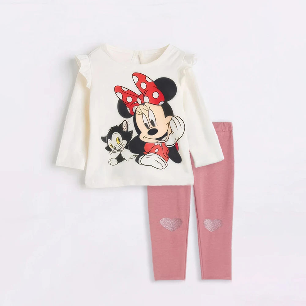Baby Girl Clothes Sets Spring Autumn 0-4Y Fashion Girls Sweatshirts + Leggings Toddler Girl Outfits Sets
