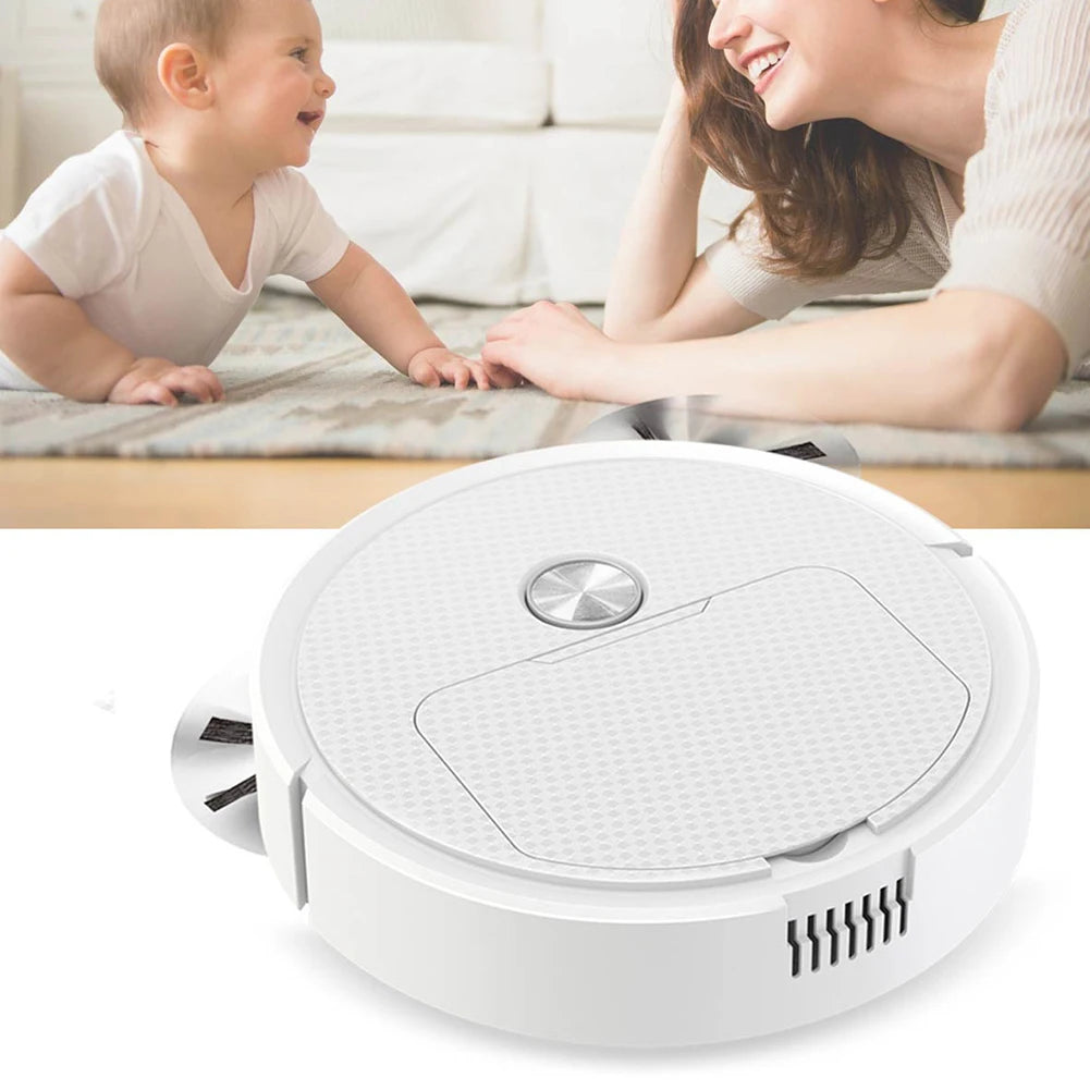 Intelligent Sweeping Robot 1200mAh Smart Vacuum Cleaner Low Noise Labor Saving Rechargeable Home Cleaning Appliances