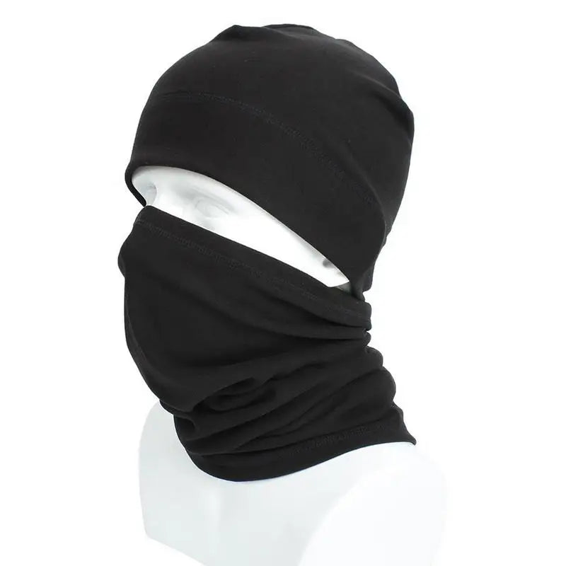 Warm Neck Gaiter Neck Gaiter Winter Scarf Face Cover With Hat Men Ski Winter Neck Warmer All-Around Windproof Scarf Face