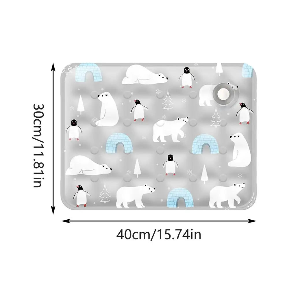 Dog Cooling Mat Summer Pet Self Cooling Pad Cat Bed Mat For Small Medium Large Dogs Indoor Dog Crate Mat