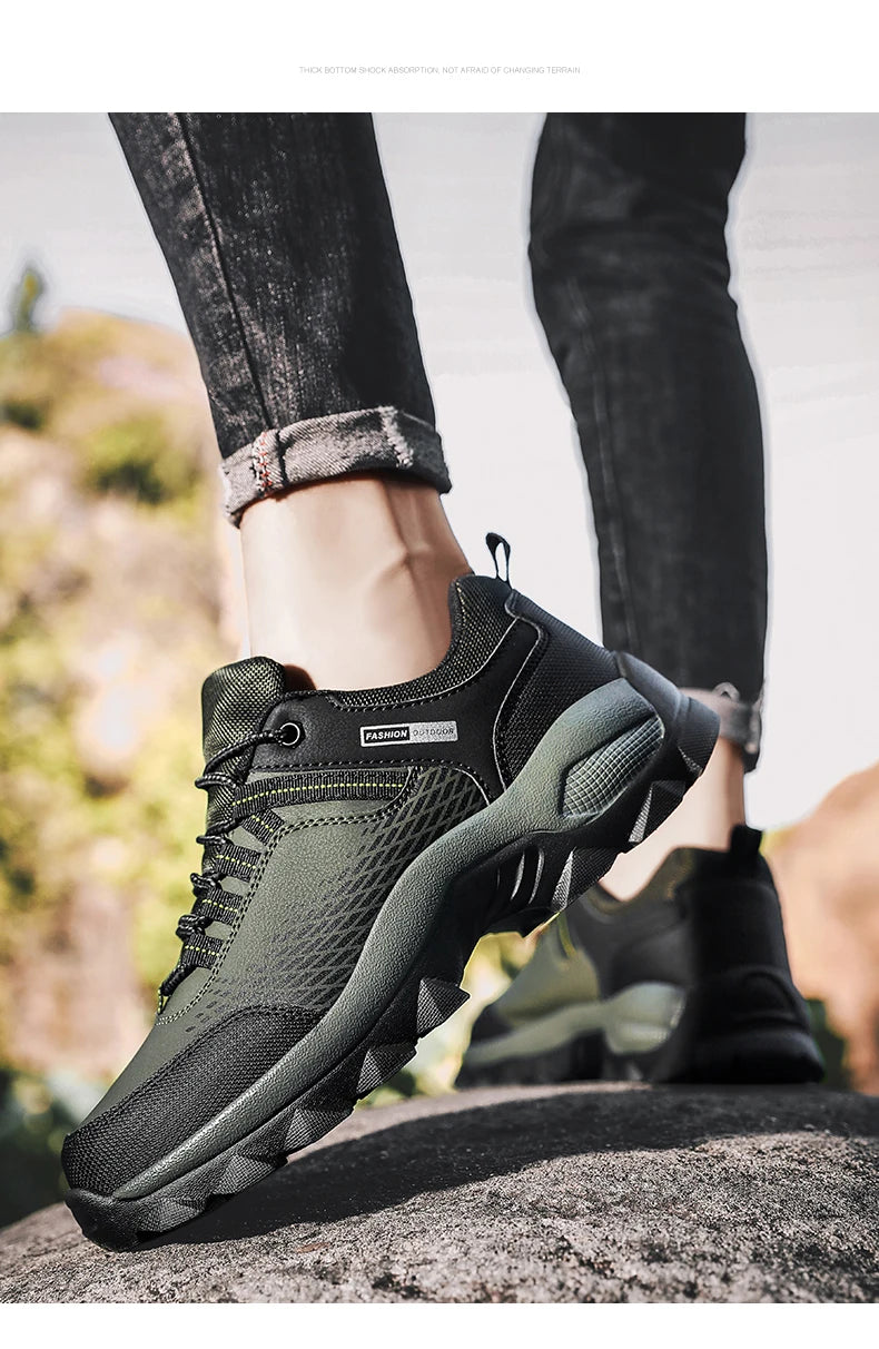 Men Boots Outdoor Sneakers Men Shoes 2024 New Fashion Male Casual Footwear Comfortable Tenis Masculino Botas Men Sneakers Shoes