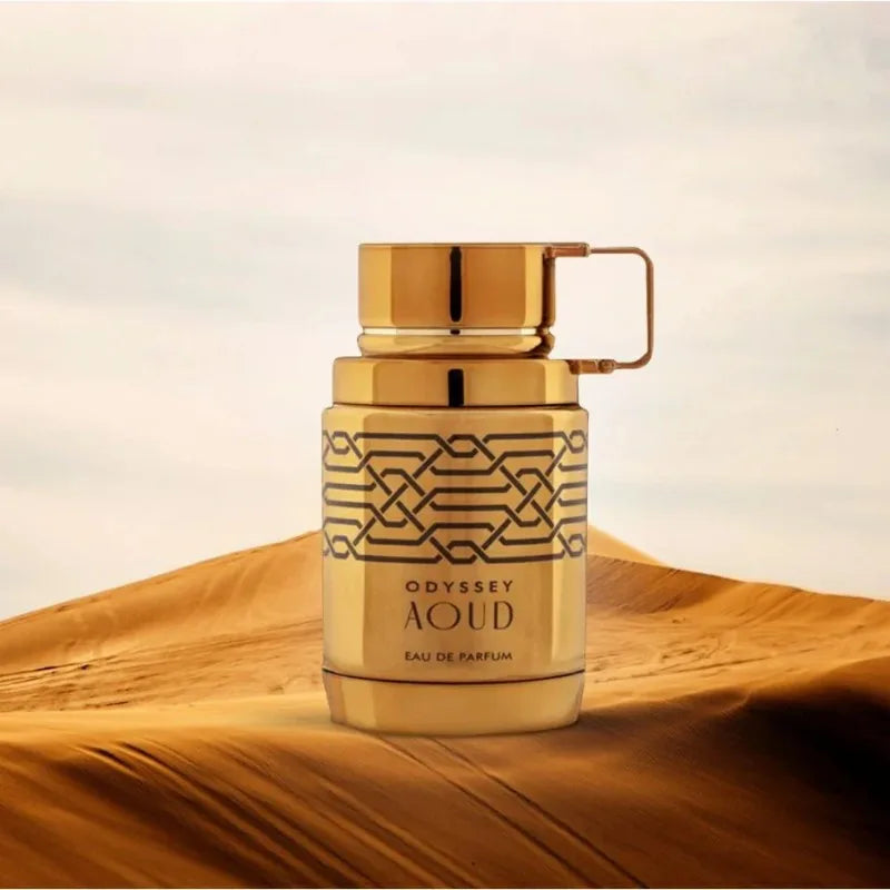 Armaf Odyssey Aoud Eau de Parfum Spray 100ml Original Arab Perfumes Lasting Woody Spicy Pheromones Perfume Cologne Makeup Gifts
