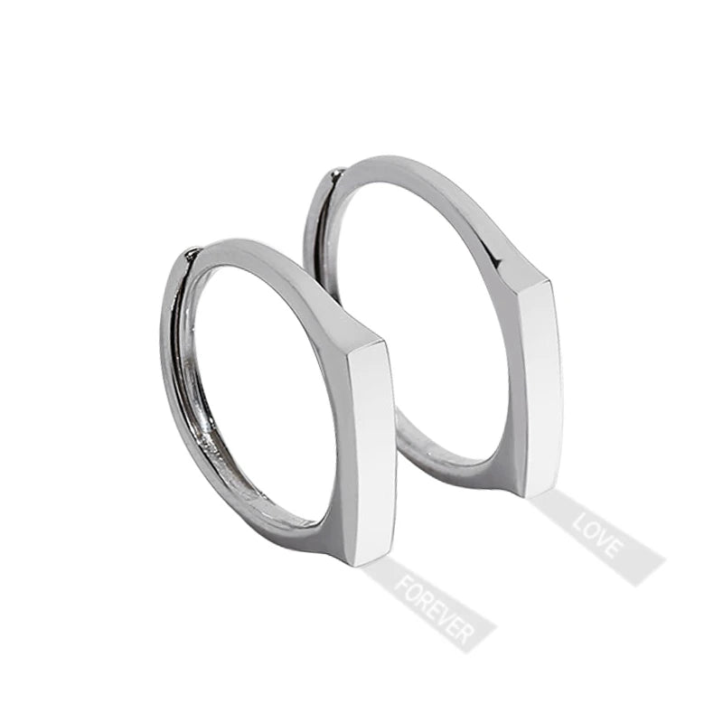 I LOVE YOU Secret Projection Ring 925 Sterling Silver Promise Ring Personalized Hologram Ring Opening Couple Rings For Her Him