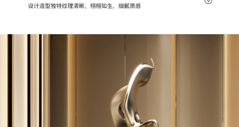 Home Decor Abstract Art Sculpture Large Ornament Living Room Bedside Table Sofa Tea Table Decoration Housewarming Gift
