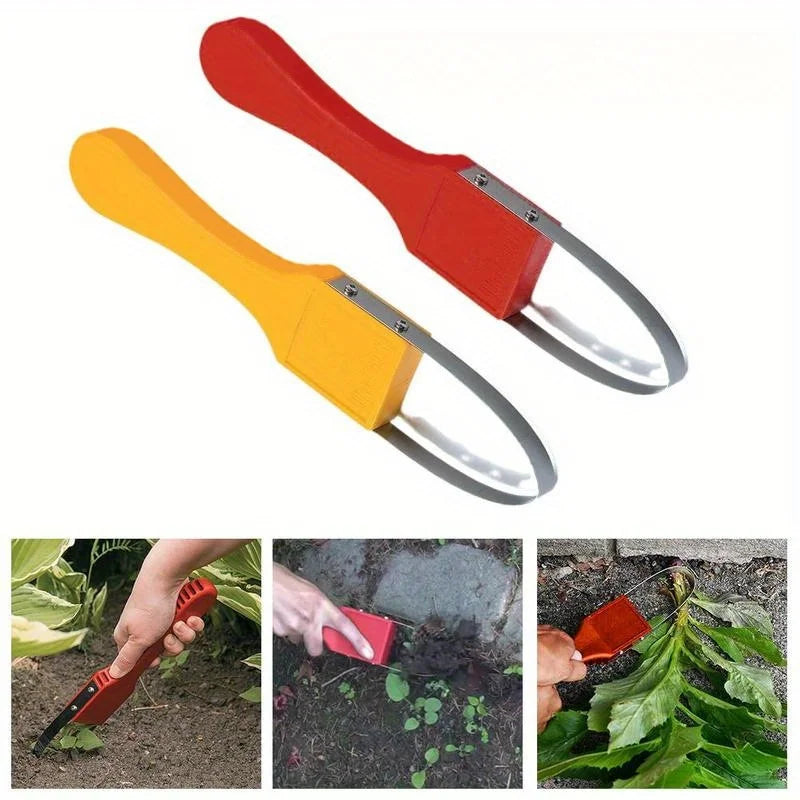1 garden robber wristband weeding machine, sturdy V-shaped fork tip, convenient for weeding and removing soil