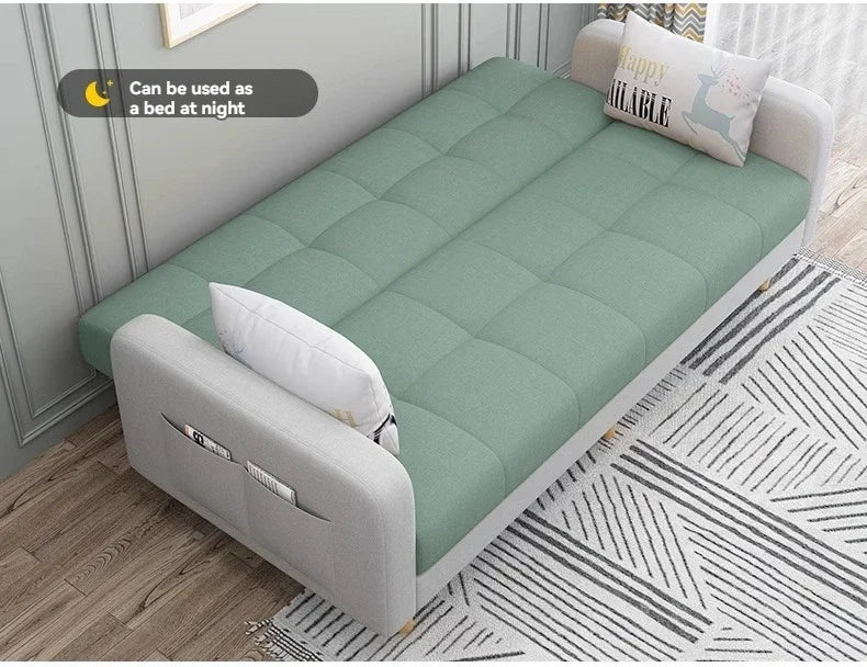 Living room sofa Small-sized folding sofa bed dual-use double-occupancy room bedroom small simple apartment small sofa