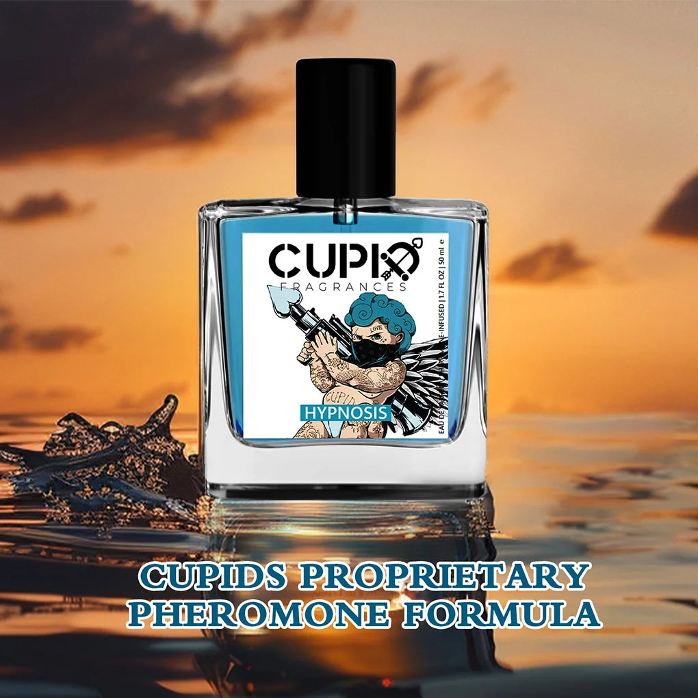 CUPID Fragrance 50ML Men's 2 in 1 Cologne Luxurious Scent for the Modern Gentleman Comes with 2*5ML Portable Perfumes