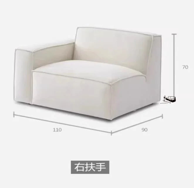 Relaxing Cheap Living Room Sofas Minimalist Office Recliner Luxury Sofas Individual Designer Modern Wood Divano Home Furniture