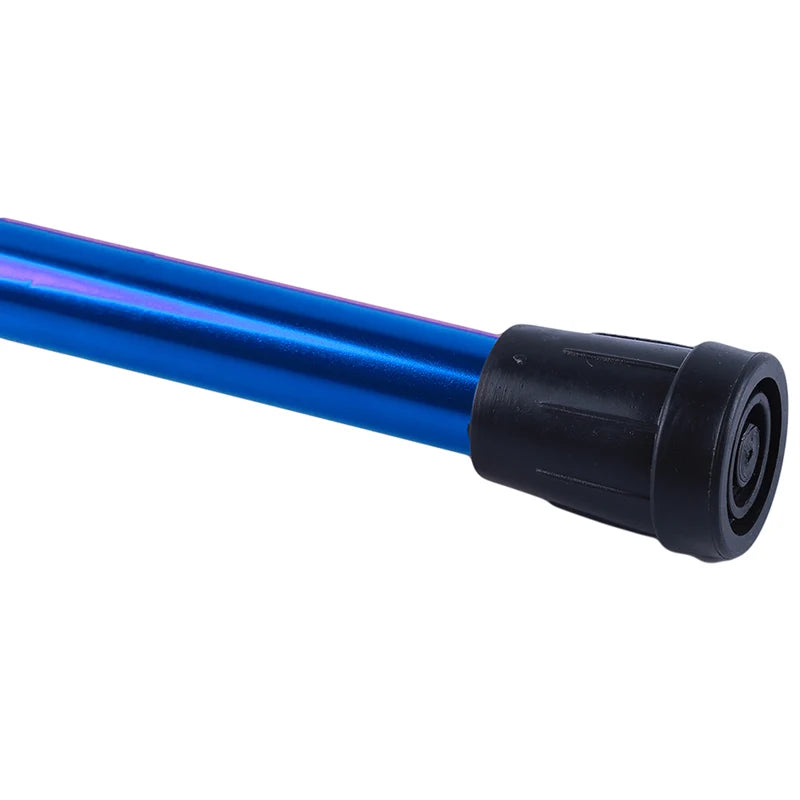 Hiking Camping Mountaineering Poles Walking Stick Telescopic Baton Trekking Poles Folding Cane Crutches Pole Unisex