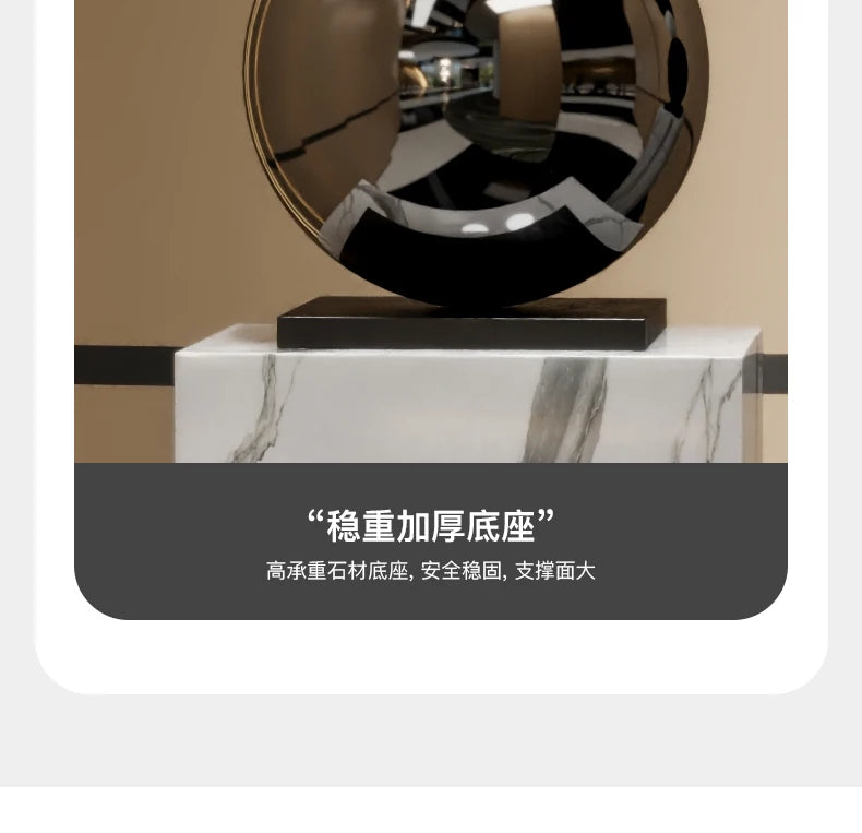 Home Decor Abstract Art Sculpture Large Ornament Living Room Bedside Table Sofa Tea Table Decoration Housewarming Gift