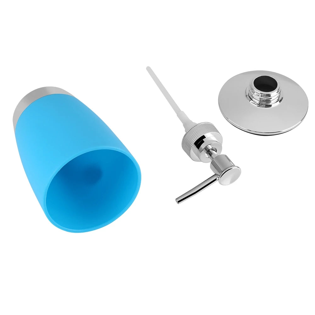 4Pcs/Set Bathroom Suit Accessories Includes Cup Toothbrush Holder Soap Dish Dispenser Bathroom Suit Accessories