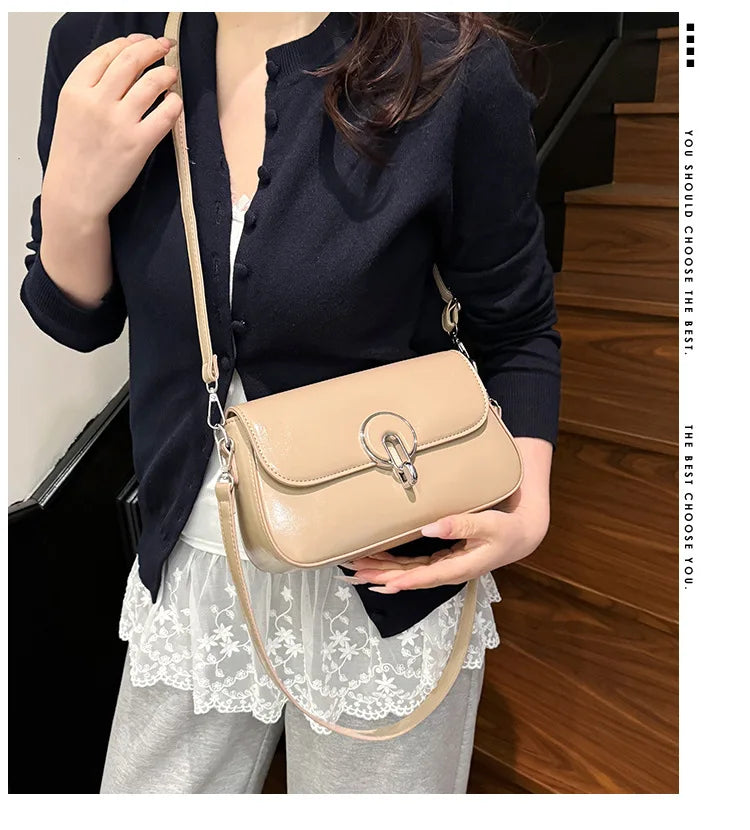 Women's bag 2025 new shoulder bag underarm bag women's versatile mother bag fashion messenger women's bag