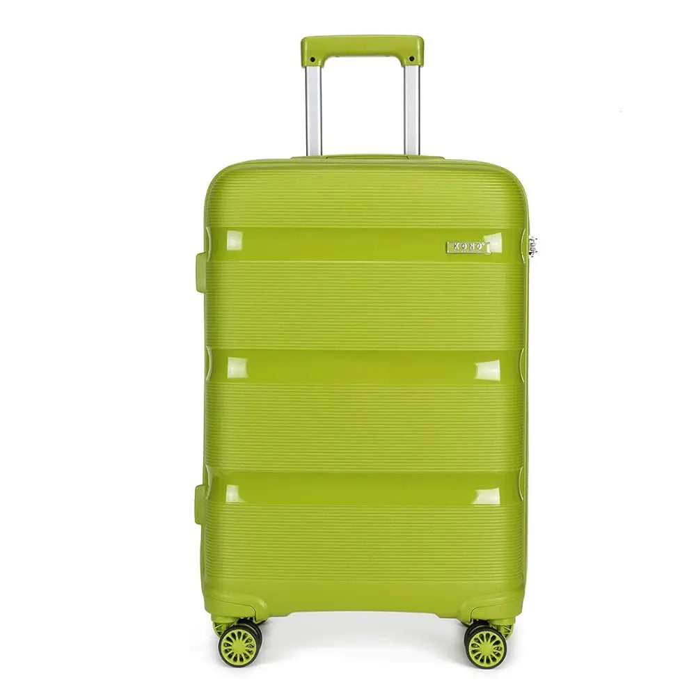 Kono Carry On Luggage 20 Inch Expandable 22x14x9 Airline Approved Hard Shell Travel Trolley 4 Spinner Wheels Lightweight