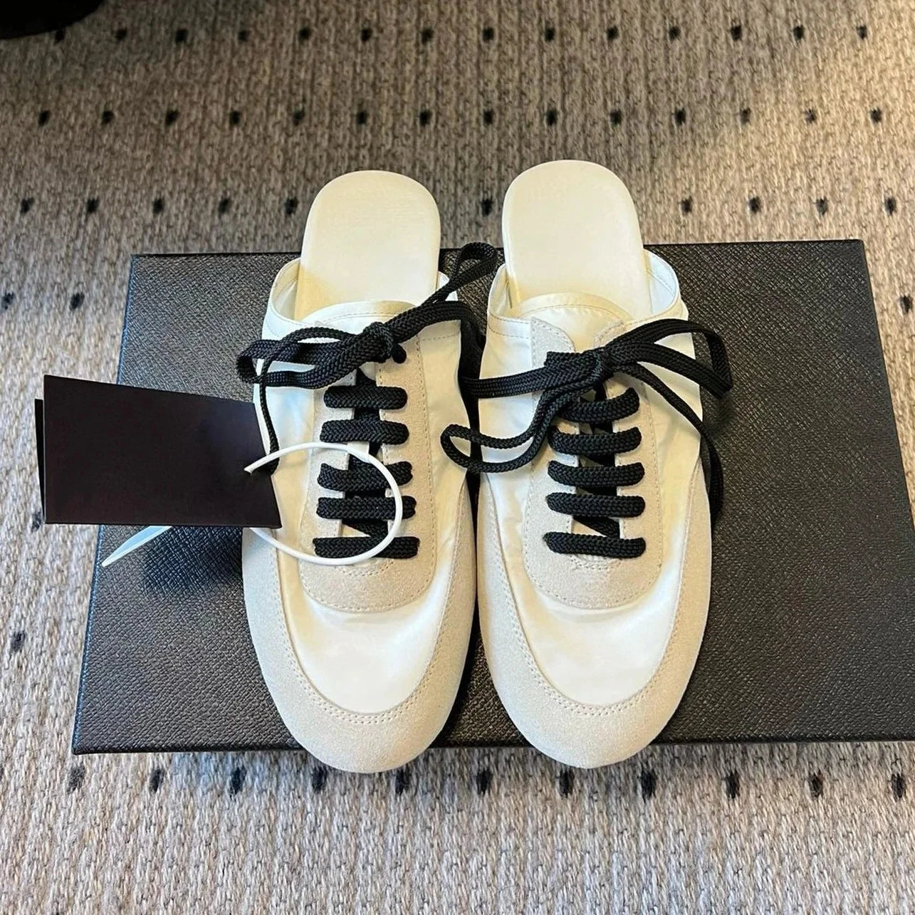 2025 Newest Spring Casual Tennis Shoes For Woman Suede Round-toe Lace-Up Sneakers Shoes Mix Colors Athletic Shoes Bota Feminina