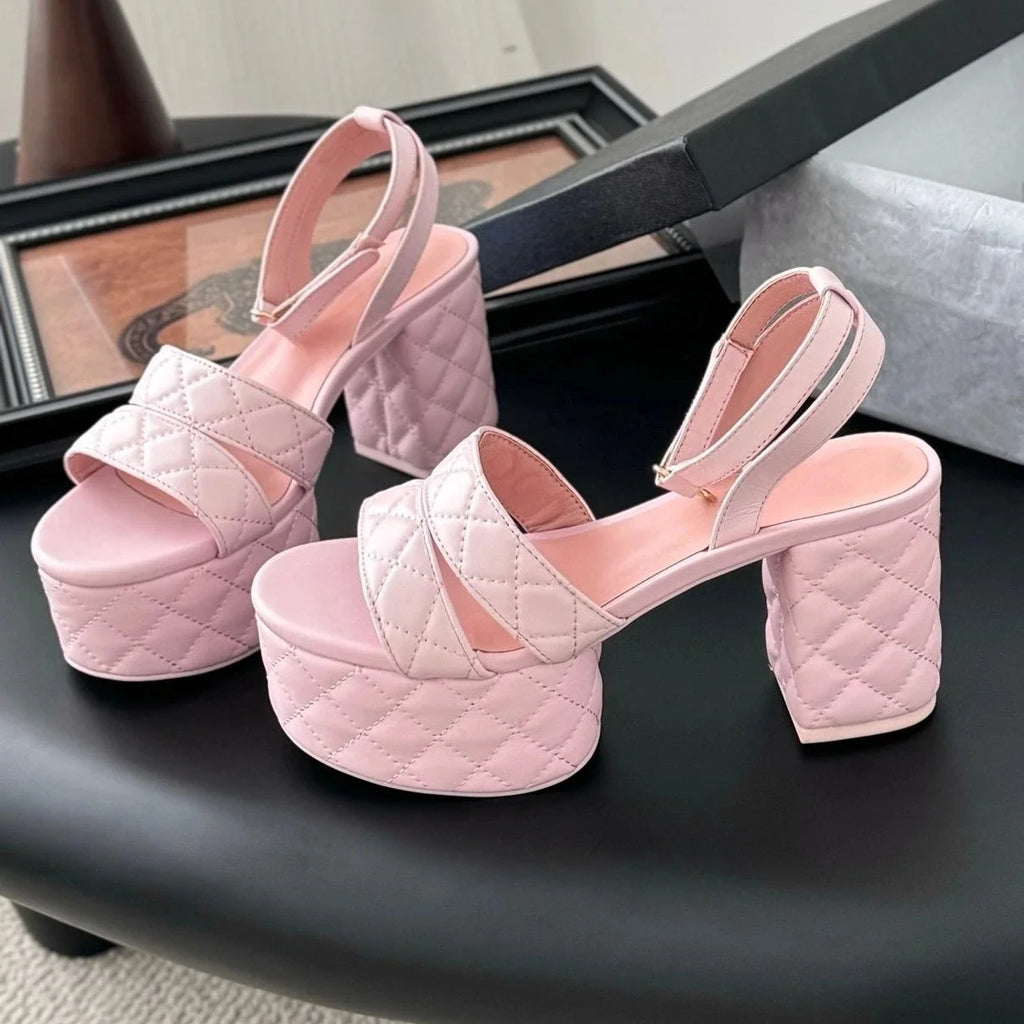 Concise Mules Shoes Genuine Leather Pointed-toe Flat Heel Gladiator Sandals Beach Shoes For Woman Exclusive Lazy Bota Feminina