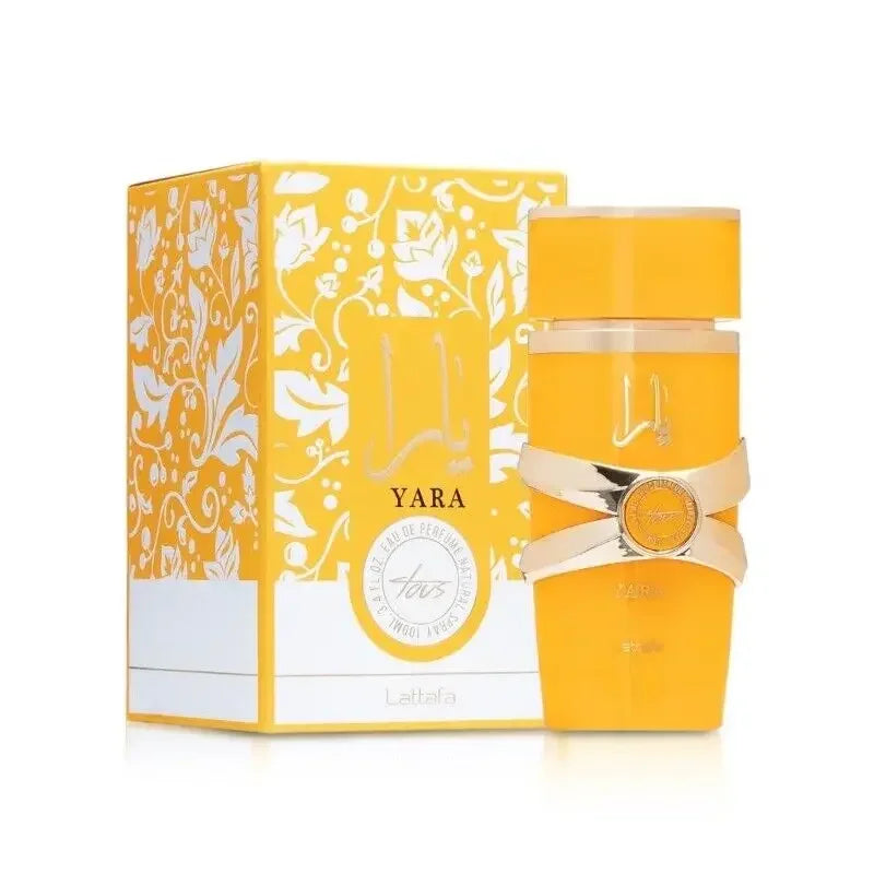 Yara Tous Eau De Parfum 100ml (3.4 oz) by Lattafa Perfumes Women's Elegant Spicy Fragrance Long-Lasting Lover Gift Set for women