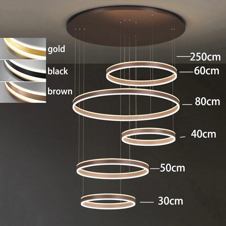 Modern home decor led lights pendant light lamps for living room Chandeliers for dining room hanging light indoor lighting