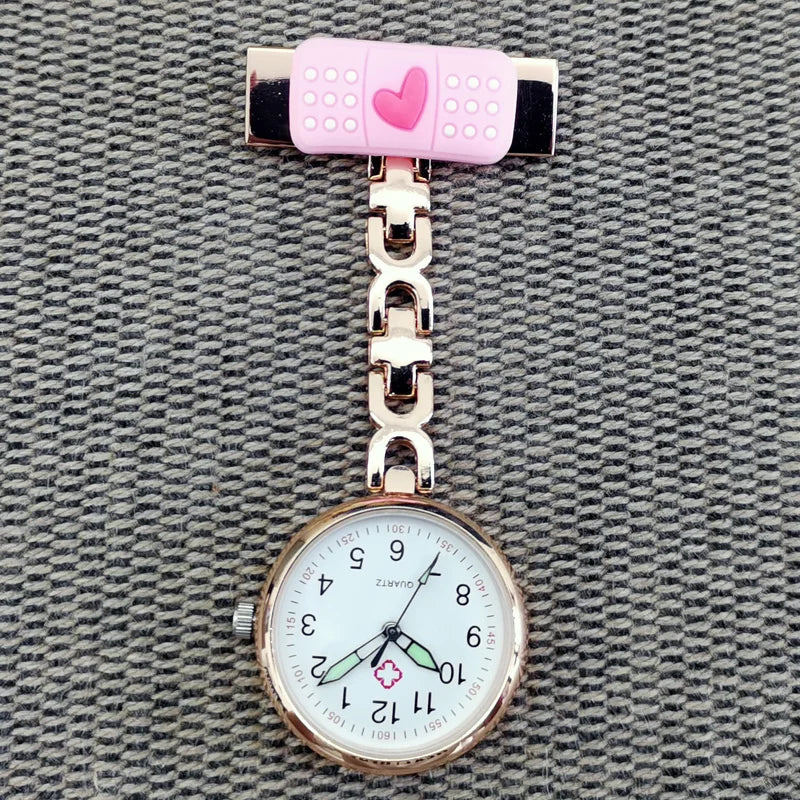 Personalized Your Name Logo Nurse Watch Hanging Medical Healthcare Gift Pocket Watch Men Women Quartz Doctor Midwife Fob Watch