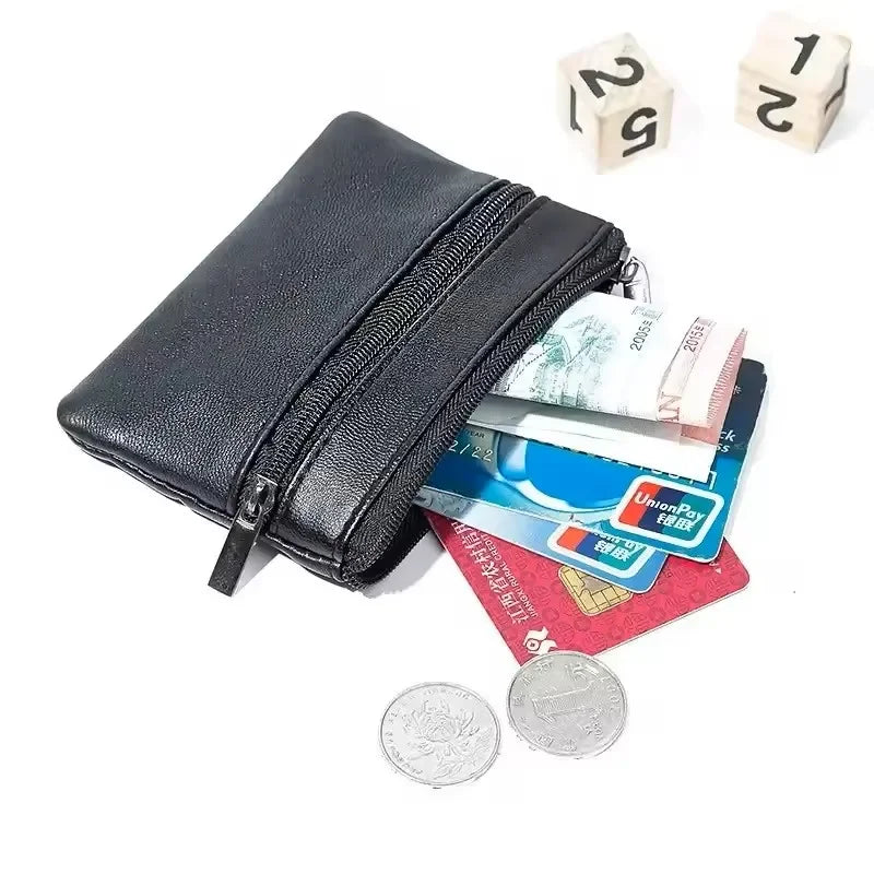 Women Men Coin Purse Men Small Bag Wallet Change Purses Zipper Money Bags Children Mini Wallets Leather Key Holder carteira