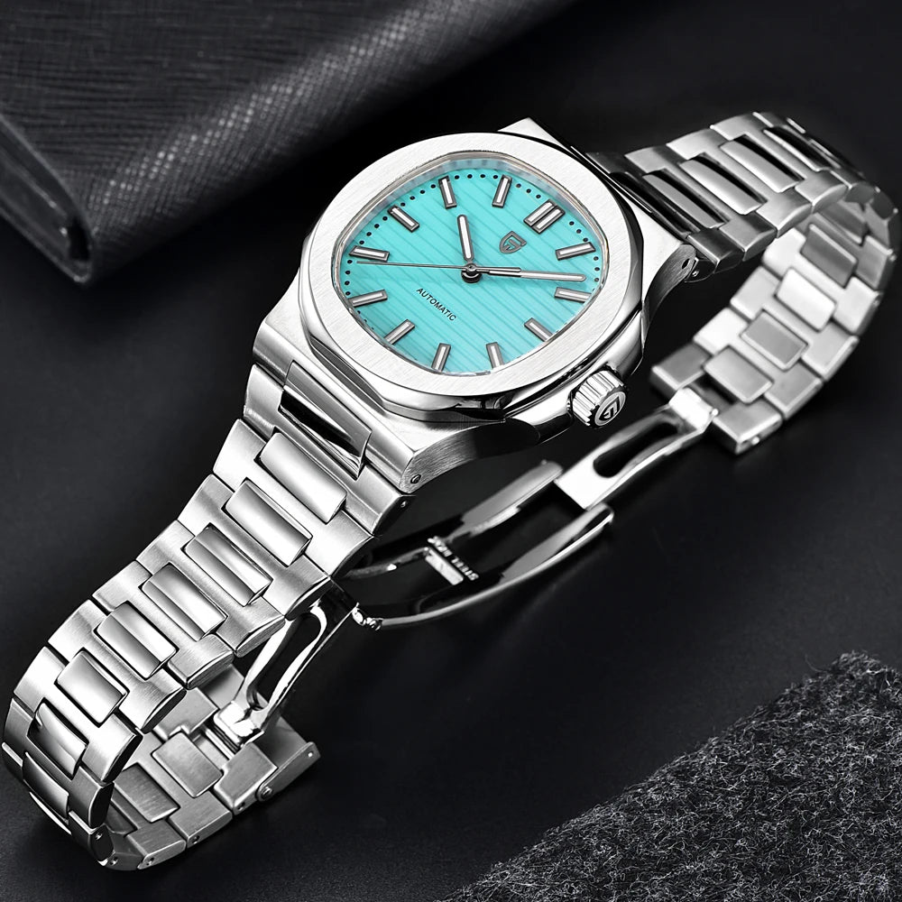 PAGANI DESIGN New Top Luxury Automatic Watch For Men Mechanical Watches Men Sports Sapphire Stainless Steel clock Waterproof