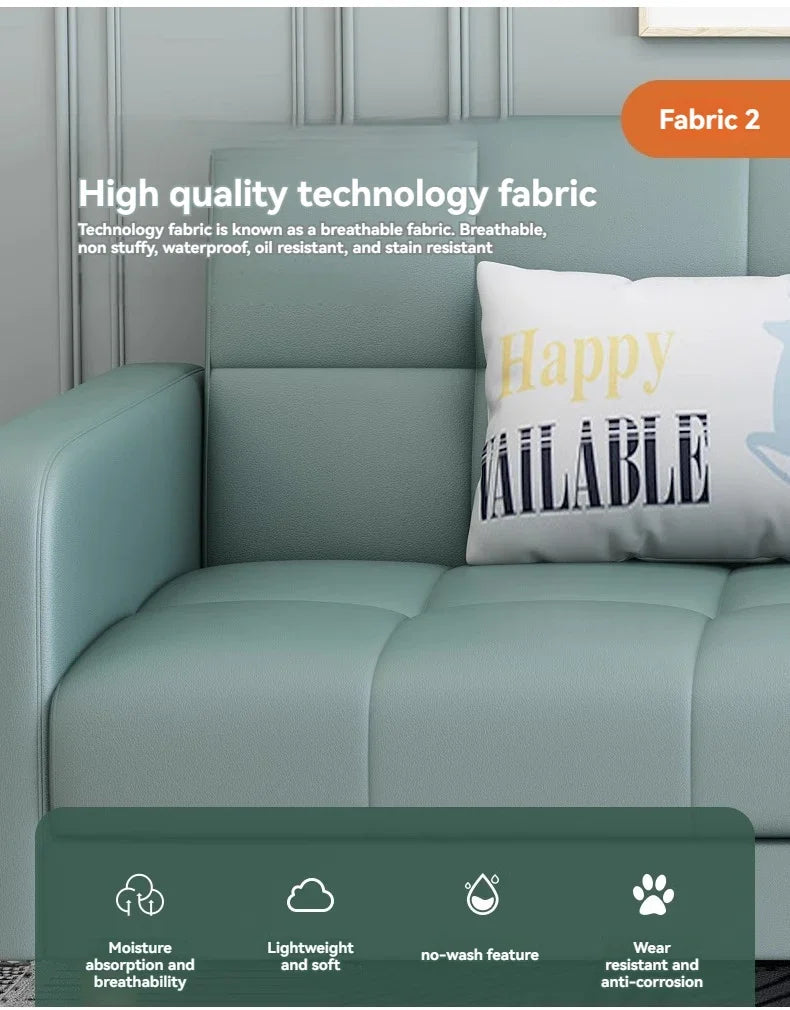 Living room sofa Small-sized folding sofa bed dual-use double-occupancy room bedroom small simple apartment small sofa