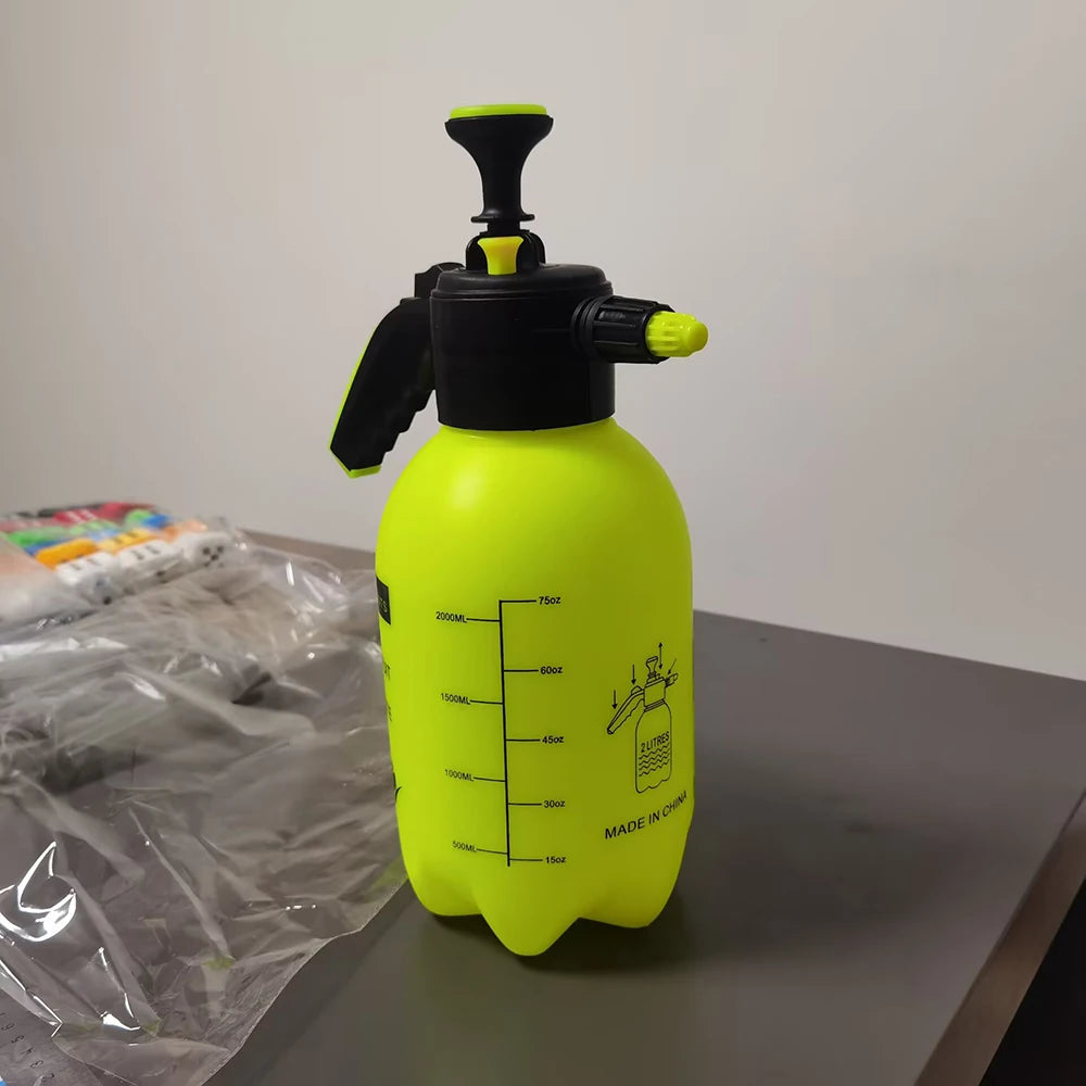 2L Garden Sprayer Water Pump Pressure Sprayer Adjustable Strap Plant Spray Bottle Lawn Agriculture Gardening Irrigation Tool