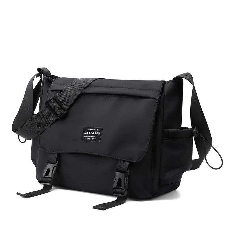 Men's Crossbody Bag Trendy Brand Workwear Style Trendy Single Shoulder Crossbody Bag Fashionable Mailman Bag for Men