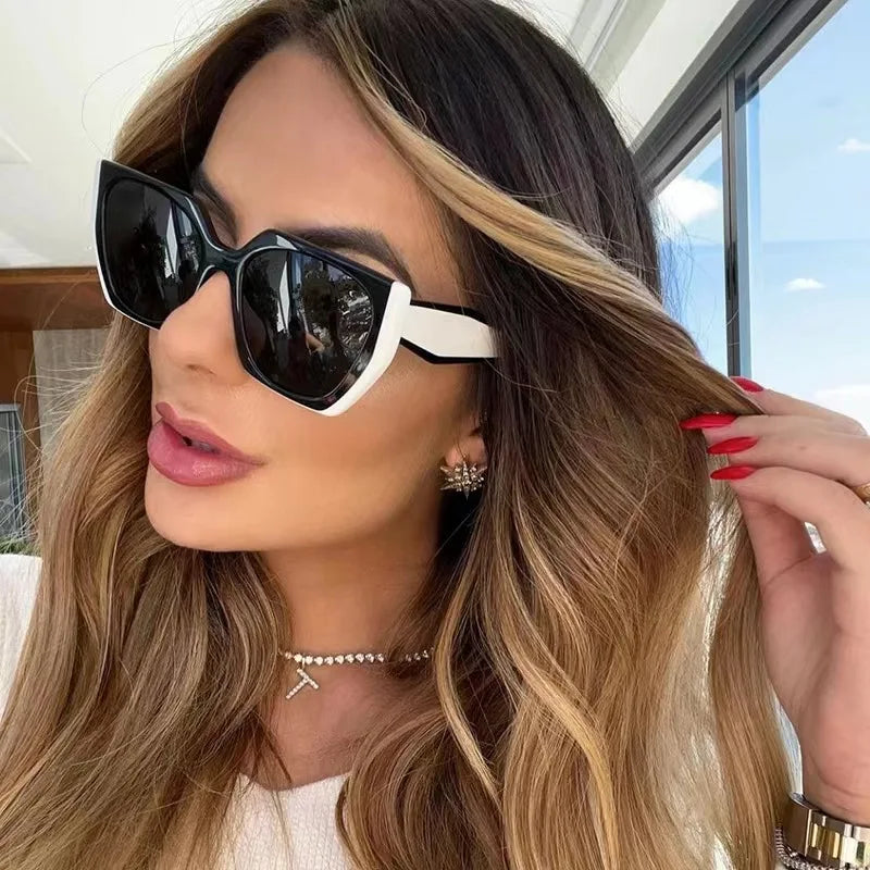 New Small Sunglasses Women Trendy Brand Sun Glasses Female Designer Vintage Eyewear Men Square Glasses UV400 Oculos De Sol
