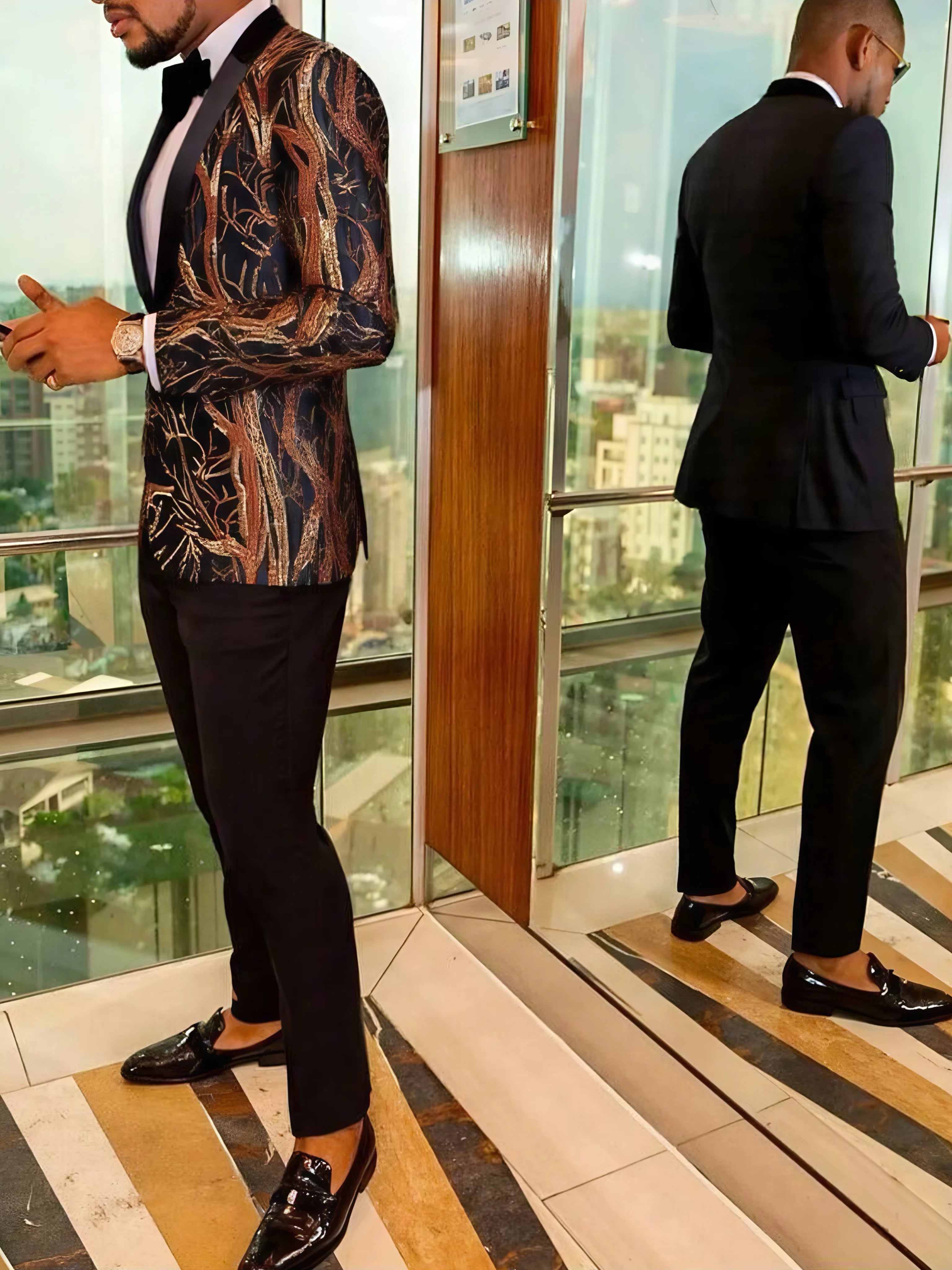 Men's single-piece shiny sequin suit jacket, fashionable evening dress, suitable for parties, weddings, banquets, and balls