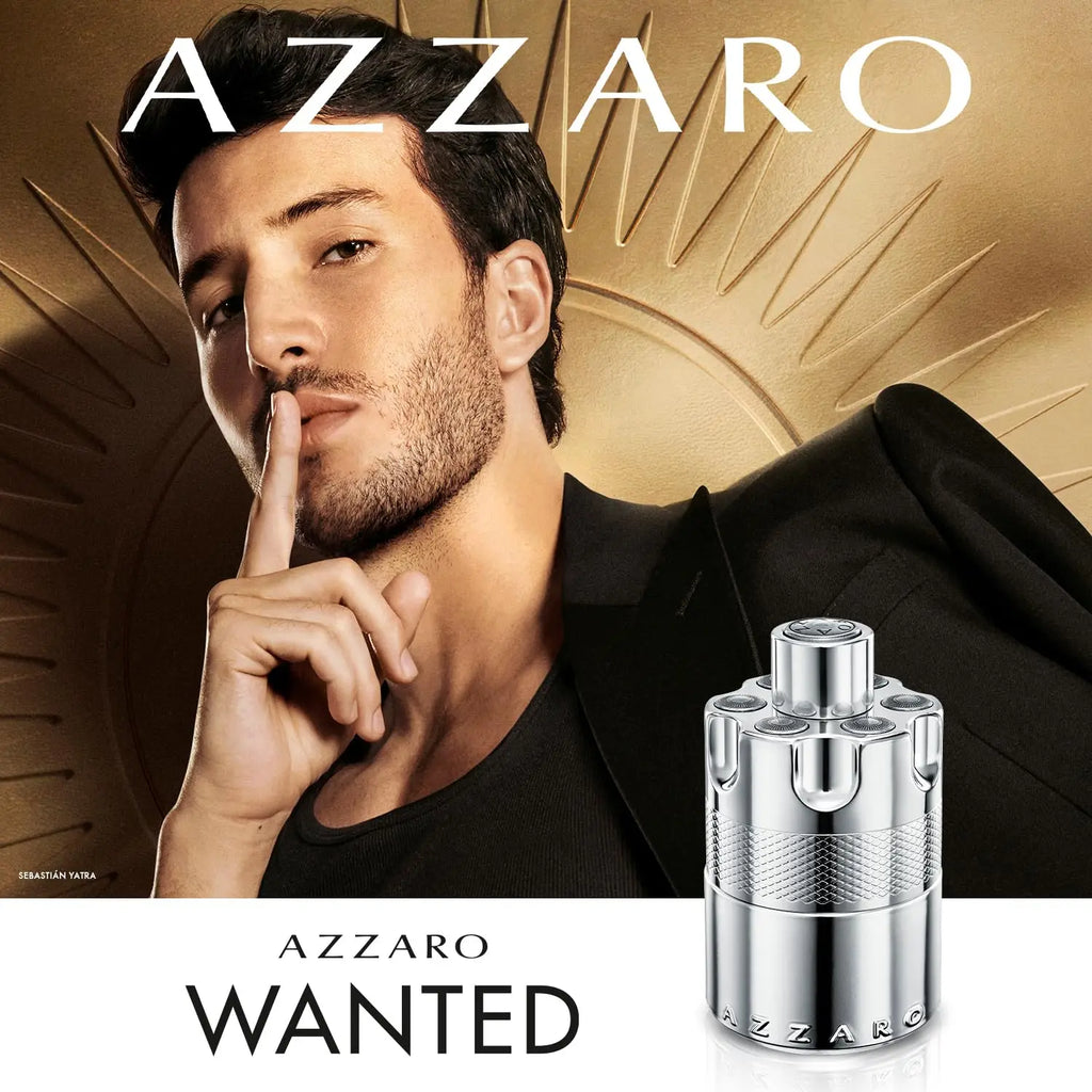 Azzaro Wanted Eau De Parfum - Woody, Aromatic & Spicy Fragrance - Fresh Notes - Lasting Wear - Luxury Perfumes for Men