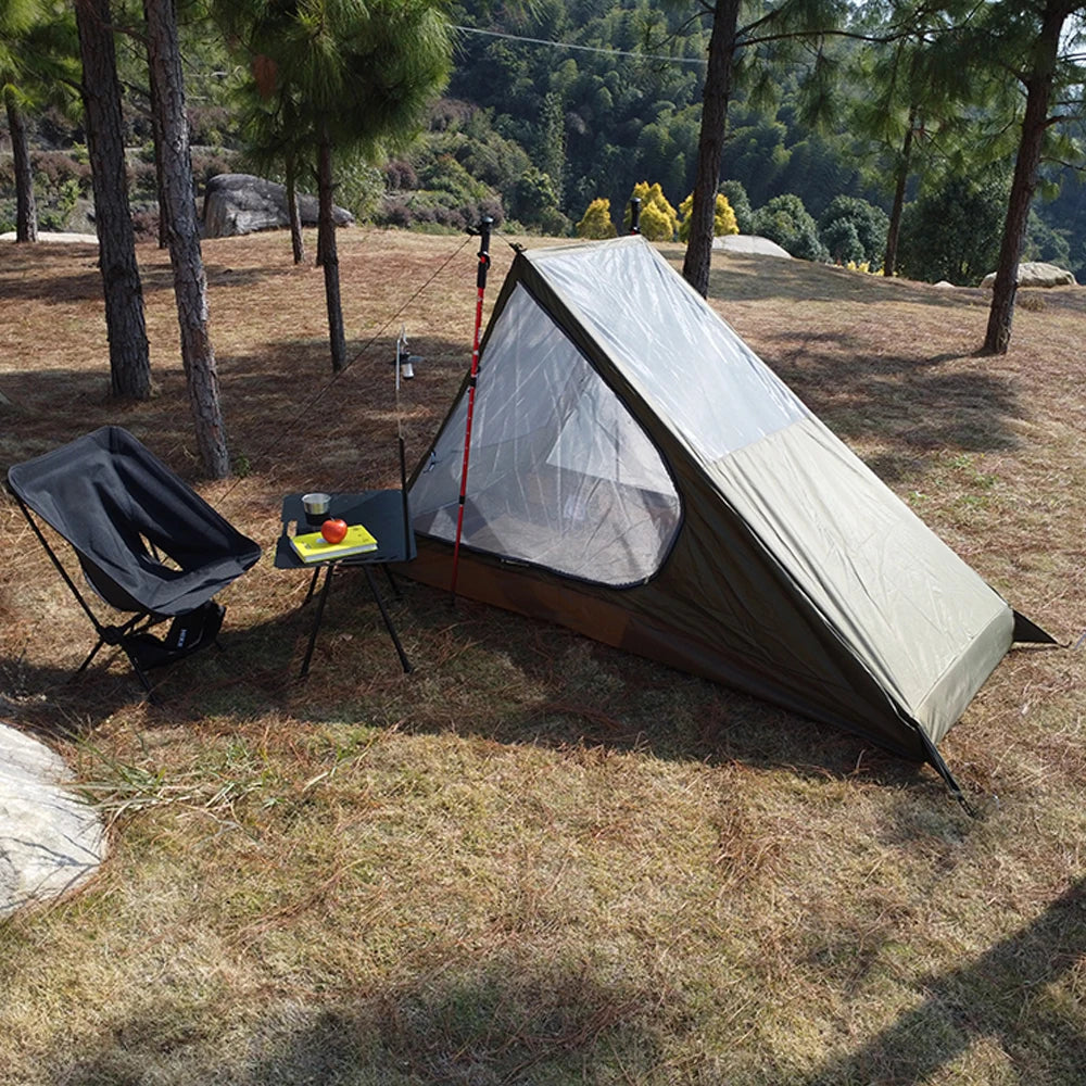 Lohascamping Outdoor breathable tent mosquito proof camping tent  Lightweight 900g with mesh for spring and summer hiking Tent