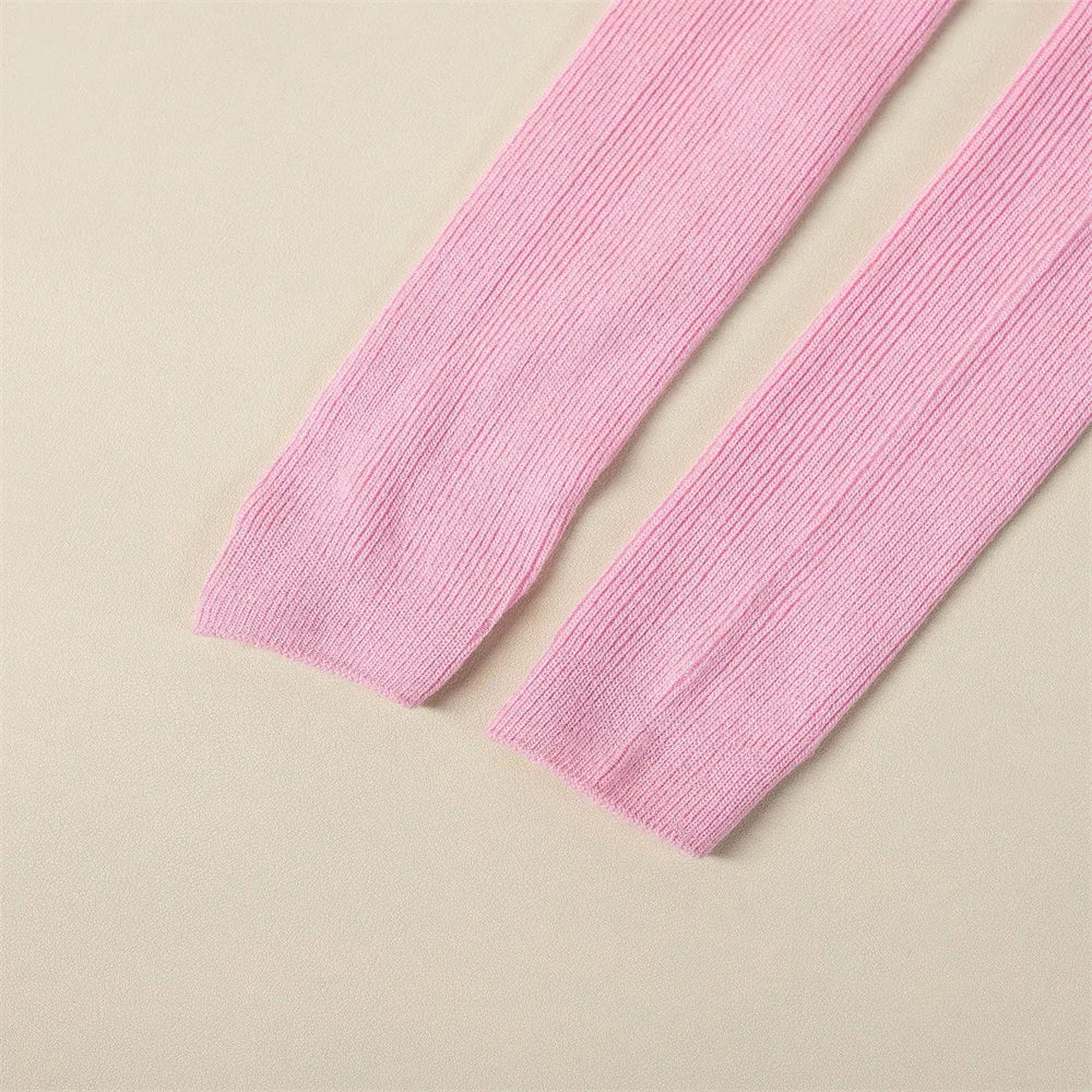 1 pack of girls' spring and winter slim solid color versatile cropped pants with leggings