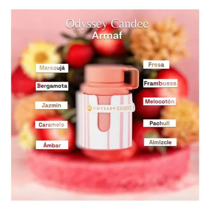 100ML Armaf Odyssey Candee Pheromone Fragrance Arabian Women's Perfume Pheromone Cologne for Man Attract The Opposite Sex