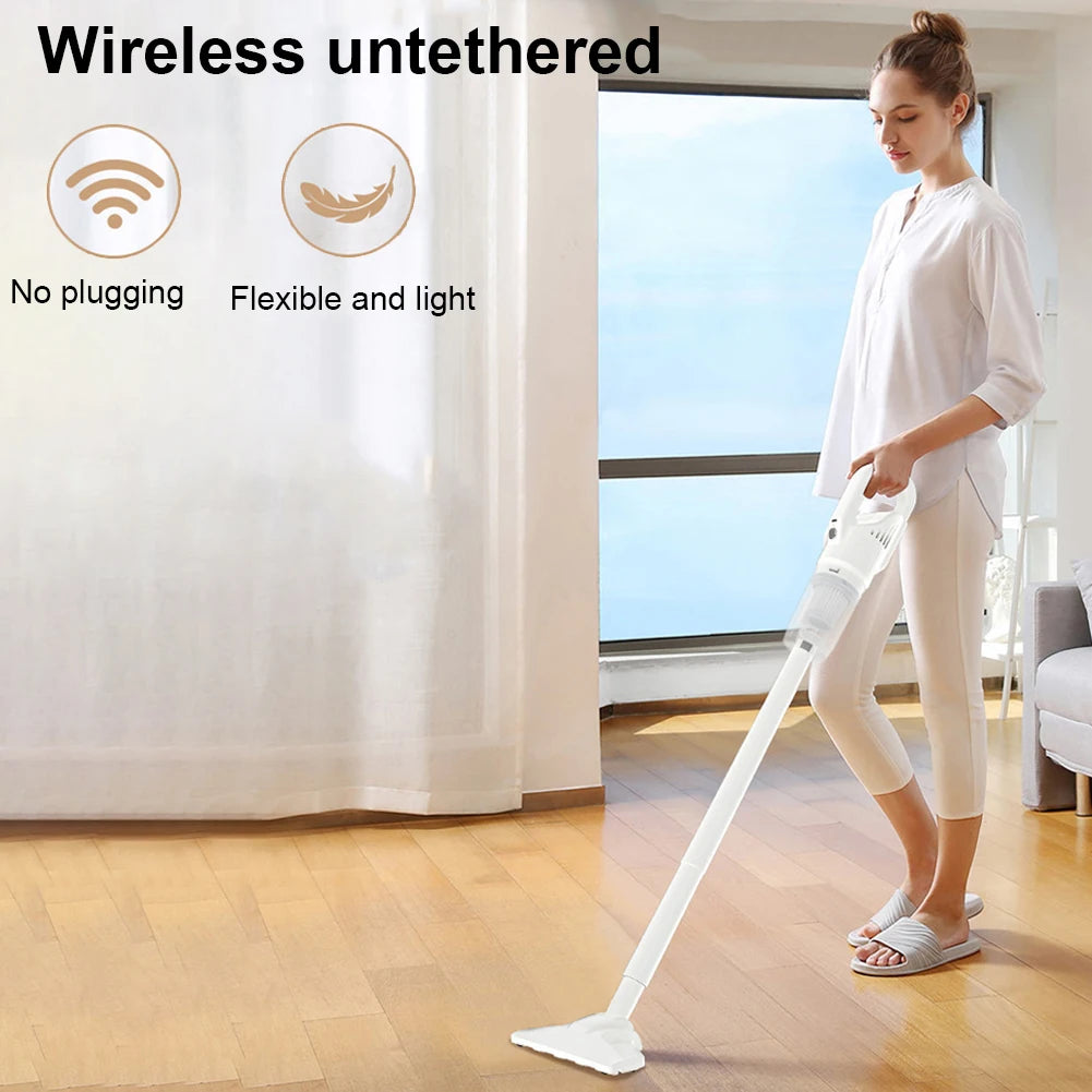 5000Pa Cordless Handheld Vacuum USB Rechargeable Portable Mopping Machine 2400mAh Electric Sweeper for Car Home