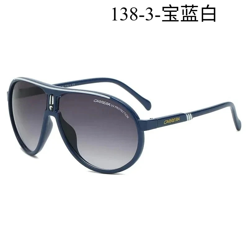 Carrera Retro Sunglasses Retro Vintage Sunglasses for Men and Women Sports Driving Metal Frame UV400 Eyewear