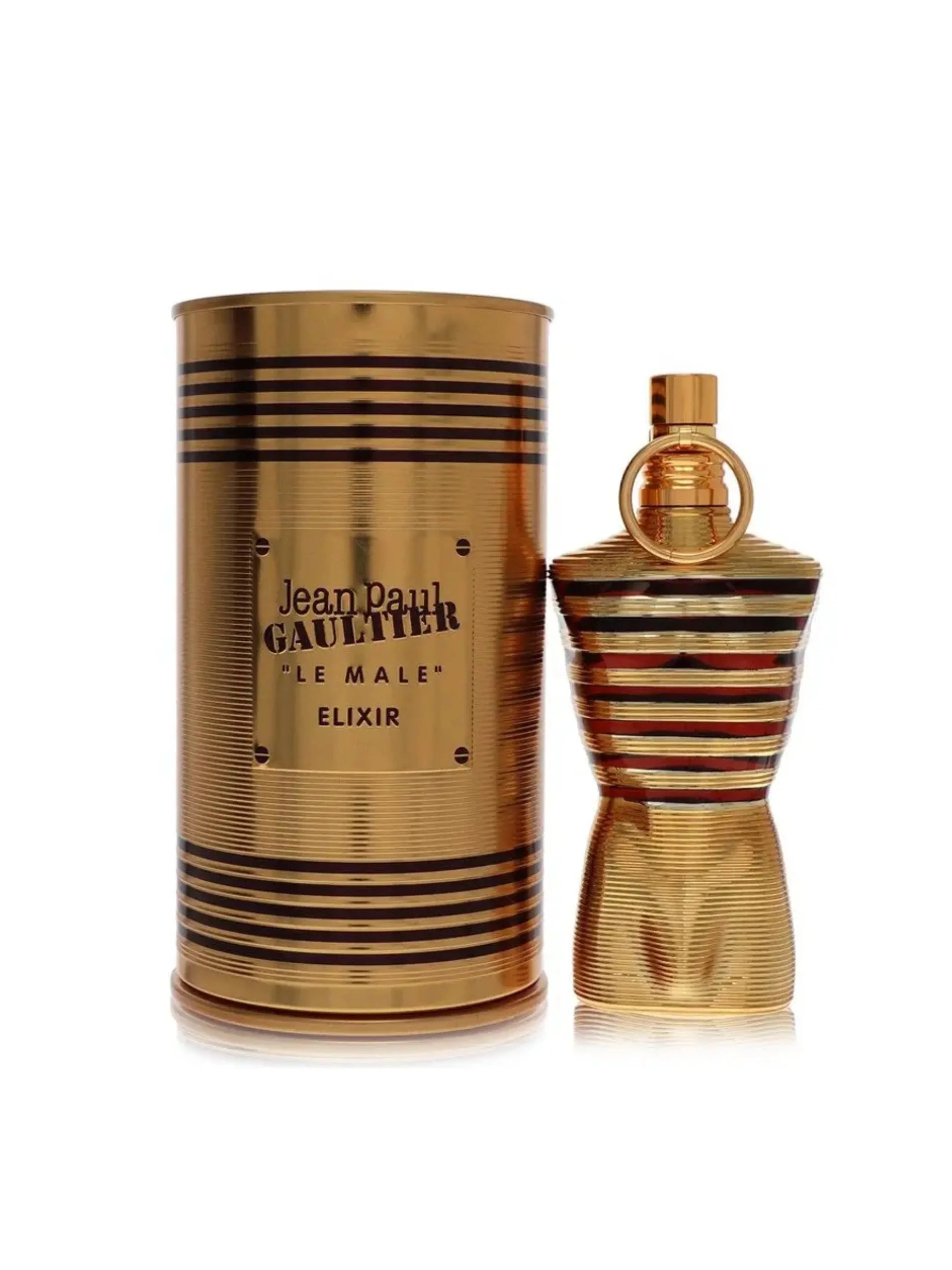 Jean Paul Gaultier Le Men's Elixir Perfume 4.2oz/125ml Full-Bodied Vanilla Lavender Perfume - Men's Luxury Perfume